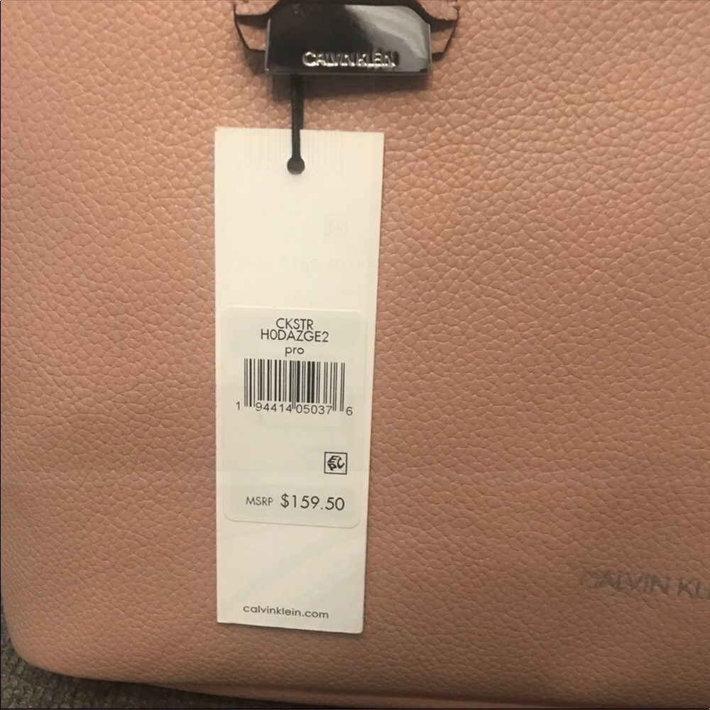 Calvin Klein Small Tote Pebb Bag - Picture 4 of 5